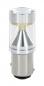 Preview: 10-30V Mega-Led 54 - 6 SMD x 9 Chips - (P21/5W) - BAY15d - 1 Stck - D/Blister - Weiß