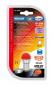 Preview: 10-30V Mega-Led 9 - 1 SMD x 9 Chips - (PY21W) - BAU15s - 1 Stck - D/Blister - Orange