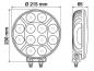 Preview: Orion, 12 Led Zusatzprojektor - 9/36V - Ø 215 mm - Schwarz