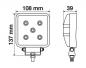 Preview: WL-15, 5 Led-Zusatzscheinwerfer - 10-30V - Weiß