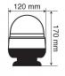 Preview: RL-4, Notleuchte mit drehbarem LED-Licht, 12/24V