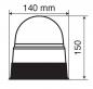 Preview: RL-5, Notleuchte mit LED-Drehlicht, 12/24V