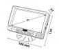 Preview: M2, 7" LCD-Monitor, Kamera 1/2/3