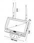 Preview: M4, 7" LCD-Monitor 7" Drahtlos, Kamera 1+2+3+4