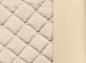 Preview: Sitzbezug aus Lolita, Kunstleder und Polyester - Creme