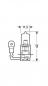 Preview: 24V-Halogenlampe Blu-Xe - H3 - 70W - PK22s - 1 Stck - Box