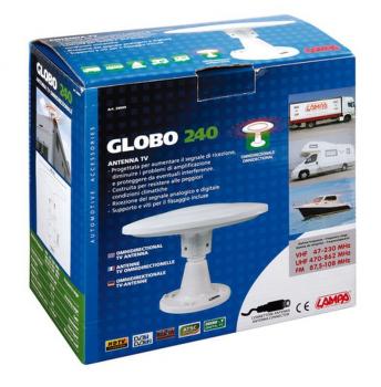 Globe 240, TV-Antenne mit Kugelcharakteristik - Ø 240 mm