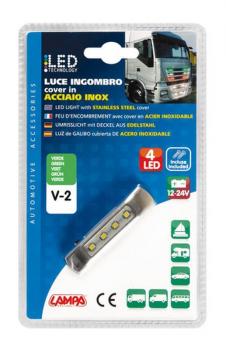 Led 4 Led Umrissleuchte, 12/24V - Grün