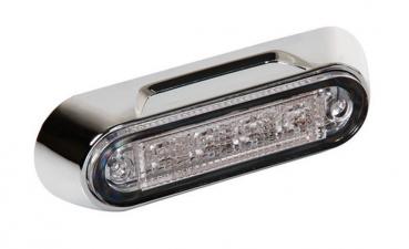 Premium, 4 LED-Leuchte, Oberflächenmontage, 12/24V - Rot