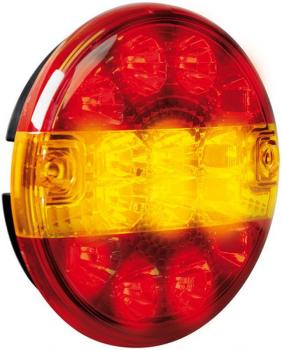 Rundes Rücklicht Led 3 Funktionen, 12/24V