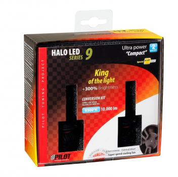9-32V Halo Led Serie 9 Ultra Power Kompakt - (H7) - 45W - PX26d - 2 Stück - Box