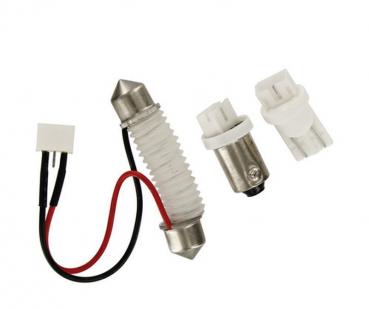 10-30V Mega-Led - COB 36-Chip-Platte - 60x20 mm - 2,4W - 1 Stck - D/Blister - Weiß