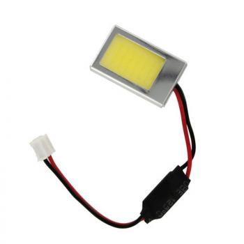10-30V Mega-Led - COB 18-Chip-Platte - 28x18 mm - 1,2W - 1 Stck - D/Blister - Weiß