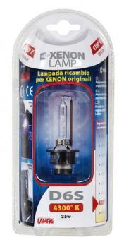 HID-Xenon-Lampe 4.300°K - D6S - 25W - P32d-1 - 1 Stck - D/Blister