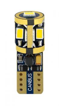 10-32V Mega-Led 9 - 9 SMD x 1 Chip - (T10) - W2,1x9,5d - 2 Stück - D/Blister - Weiß - Duale Polarität - Eingebauter Widerstand