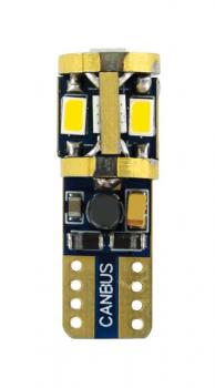 10-32V Mega-Led 9 - 9 SMD x 1 Chip - (T10) - W2,1x9,5d - 2 Stück - D/Blister - Weiß - Duale Polarität - Eingebauter Widerstand