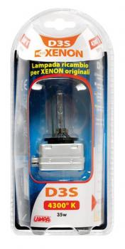 HID-Xenon-Lampe 4.300°K - D3S - 35W - PK32d-5 - 1 Stck - D/Blister