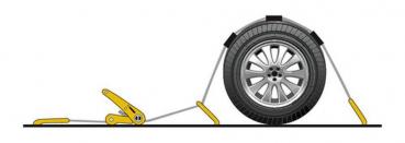 Spannband mit Ratsche für Bisarca, Einfachhaken - 3200 Kg - 5x250 cm