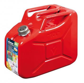Premium-Kraftstofftank aus Metall - 10 L - Rot