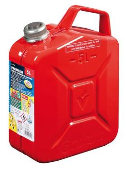 Premium-Kraftstofftank aus Metall - 5 L - Rot