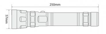 Patrol-Led, Aluminium-Led-Taschenlampe - Maxi - 3W