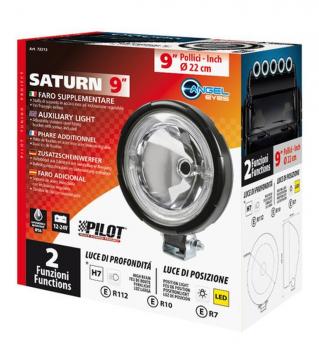 Saturn, Halogen-Tiefenleuchte mit LED-Positionslicht - Ø 220 mm