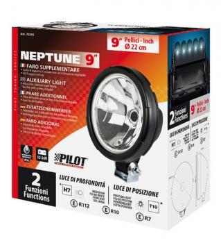 Neptun, Halogen-Tiefenleuchte mit Positionslicht - Ø 220 mm
