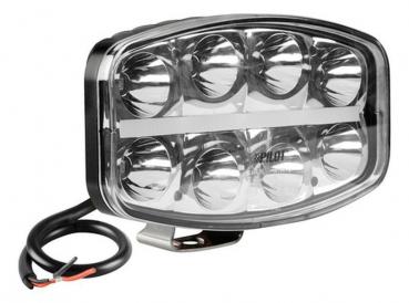 Pluton Nova, LED-Tiefenleuchte mit Positionslicht - 10/30V - 245x140 mm