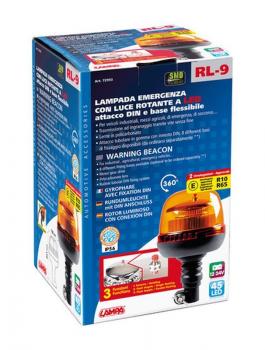 RL-9, Notleuchte mit LED-Drehlicht, 12/24V