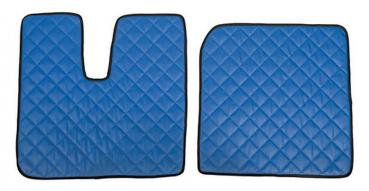 Paar Kunstlederteppiche - Blau - Mann TGX (09/07>12/17)