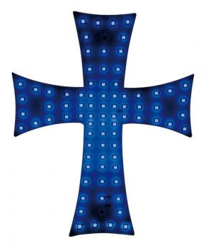 Led Cross 24V - Blau