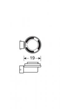 24V-Halogenlampe Pro - H11 - 70W - PGJ19-2 - 1 Stück - Schachtel