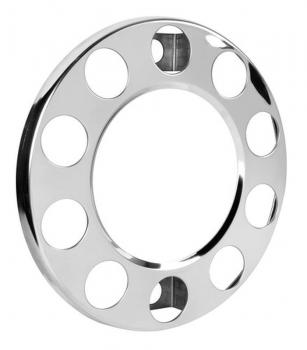 Nabenkappenring aus Edelstahl, für Leichtmetallräder