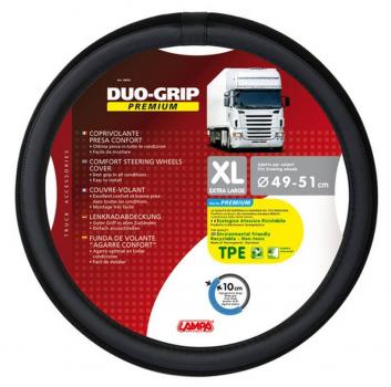 Duo-Grip, Komfortgriff-Lenkradbezug aus TPE - XL - Ø 49/51 cm