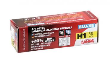 24V-Halogenlampe Blu-Xe - H1 - 70W - P14,5s - 1 Stk - Schachtel