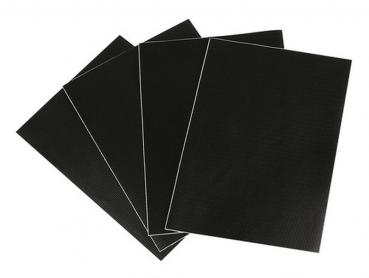 Lampa Repair-Set für LKW-Planen, Reparaturflicken, 4 Stück, schwarz