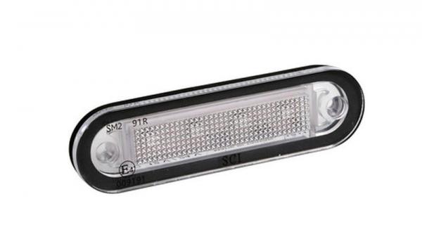 Premium, 4-LED-Leuchte, bündig montiert, 12/24V - Orange