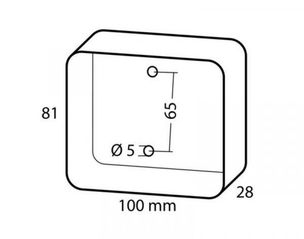 Led-Nebelschlussleuchte, 12/24V