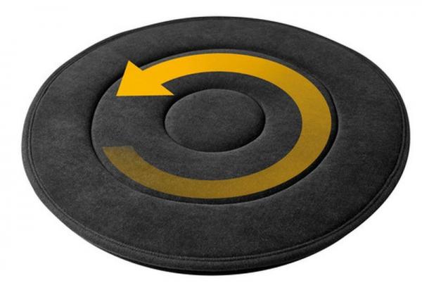 360° drehbar, Kissen mit drehbarem Sitz