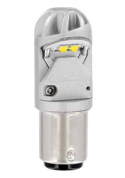 9-30V Mega-Led HP-4 - 4 SMD x 1 Chip - (P21/5W) - BAY15d - 1 Stck - D/Blister - Weiß
