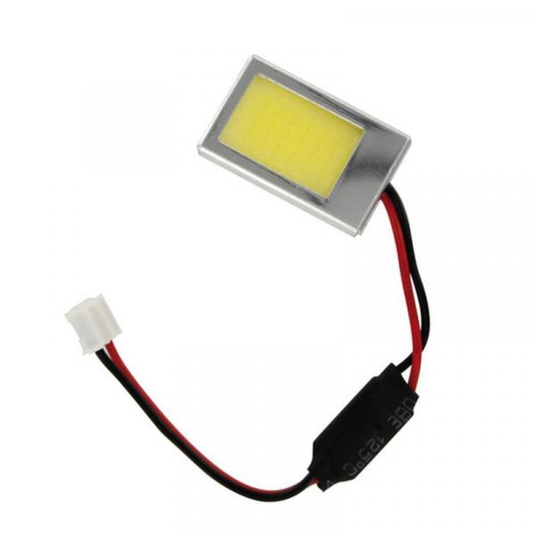 10-30V Mega-Led - COB 18-Chip-Platte - 28x18 mm - 1,2W - 1 Stck - D/Blister - Weiß