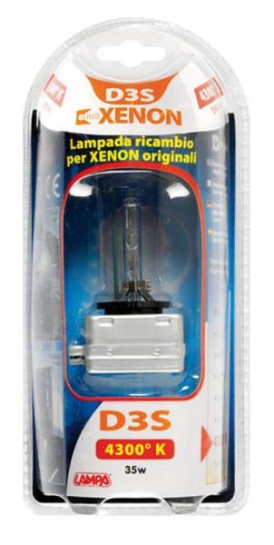 HID-Xenon-Lampe 4.300°K - D3S - 35W - PK32d-5 - 1 Stck - D/Blister