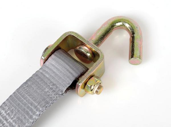 Spannband mit Ratsche für Bisarca, Wirbelhaken - 3000 Kg - 3,5x250 cm