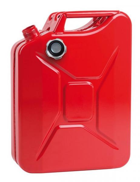 Premium-Kraftstofftank aus Metall - 20 L - Rot