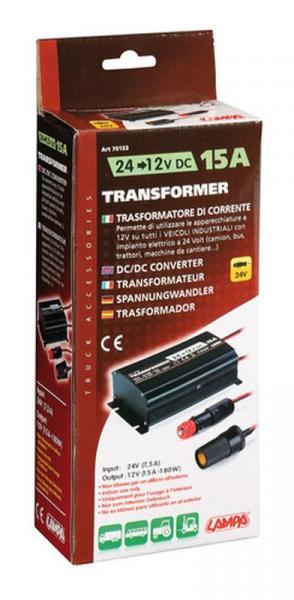 Transformator, Stromwandler, 24V > 12V - 15A