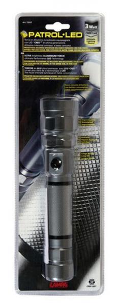 Patrol-Led, Aluminium-Led-Taschenlampe - Maxi - 3W