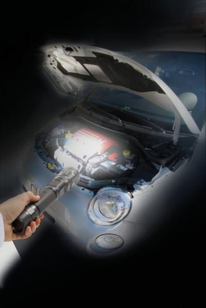Patrol-Led, Aluminium-Led-Taschenlampe - Maxi - 3W