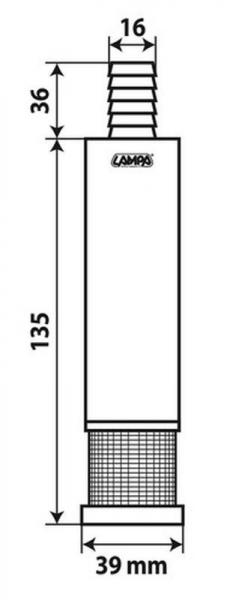 Elektrische Eintauch-Flüssigkeitsabsaugpumpe, 12V - 12 L/min