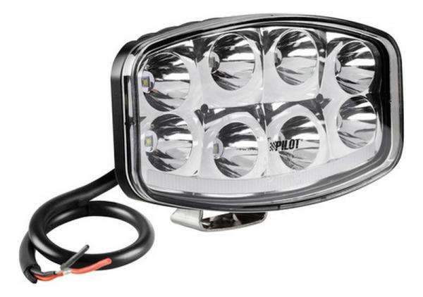 Pluton Nix, LED-Tiefenleuchte mit Positionslicht - 10/30V - 245x140 mm