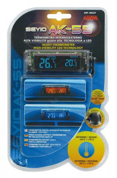 Seyio AK-55, Thermometer - 12/24V